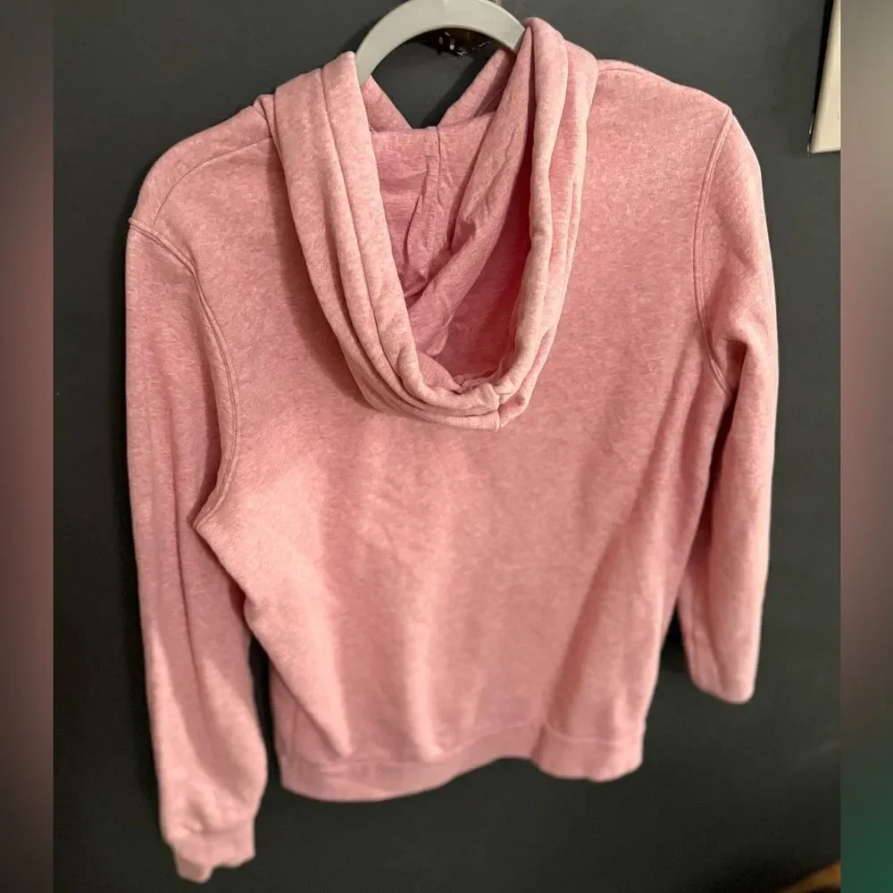Under Armour Pink Men's Fleece Hoodie Size Small UA Icon